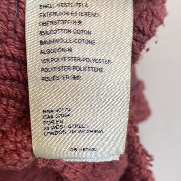 NEW Free People Zip Up Hoodie Oversized NWT - Picture 4 of 7